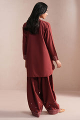BURNT CLAY-2PC (SHIRT & TROUSER)
