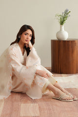SOFT APPRICOT-2PC (SHIRT & DUPATTA)