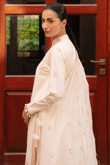 CLOUD GARDEN-3PC EMBROIDERED LAWN SUIT