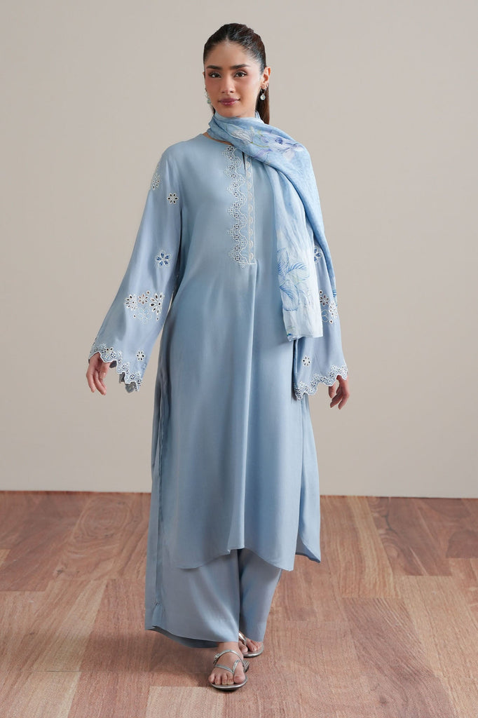 BLUE SWAY-2PC (SHIRT & TROUSER)