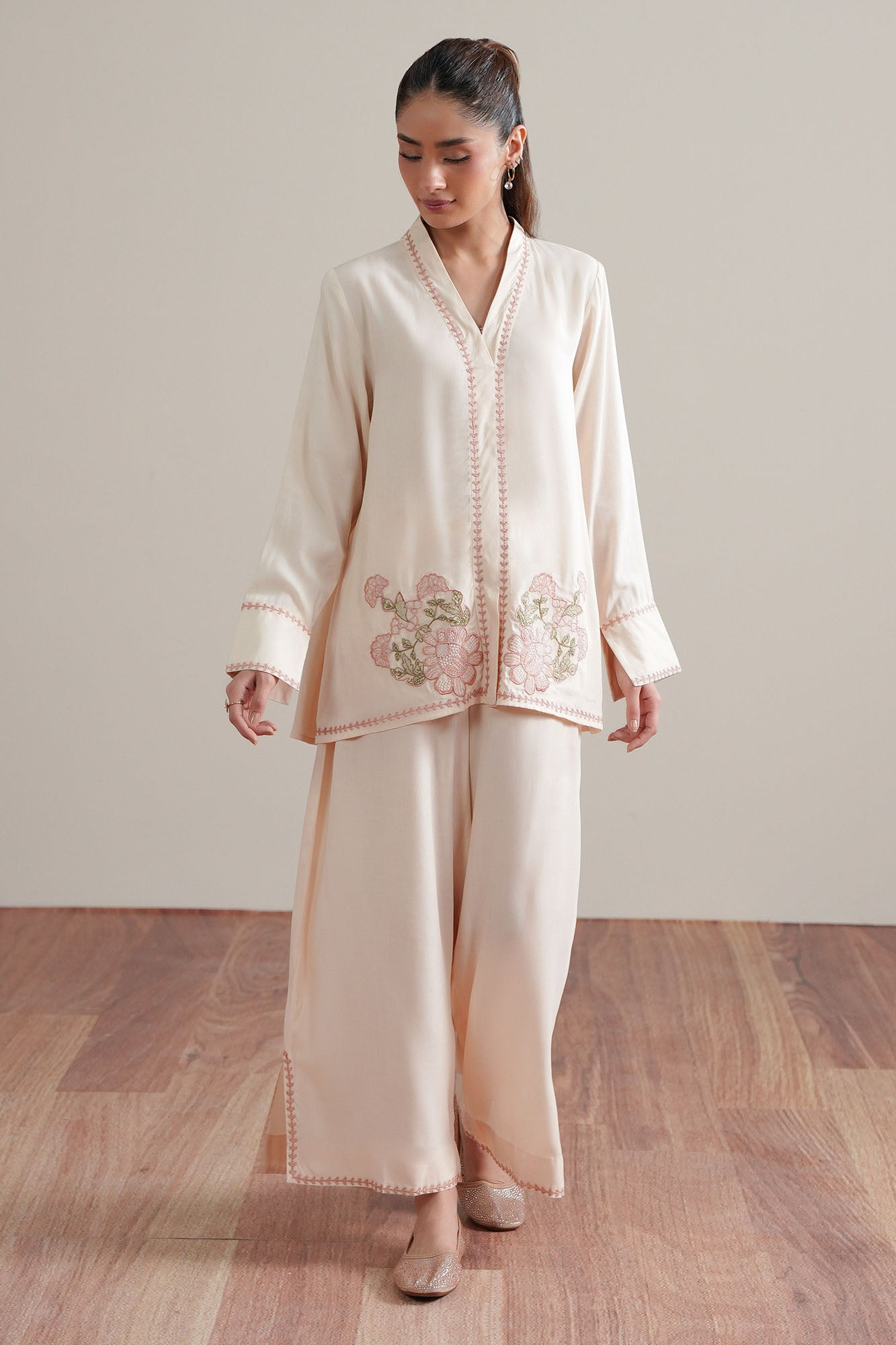 PINK HAZE-2PC (SHIRT & TROUSER)