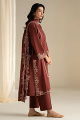 MUSKY FOREST-3PC (SHIRT, TROUSER & DUPATTA)