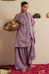 AMETHYST SHIMMER -3PC (SHIRT, TROUSER & DUPATTA)