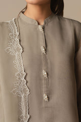 PURITAN GRAY -3PC (SHIRT, TROUSER & DUPATTA)