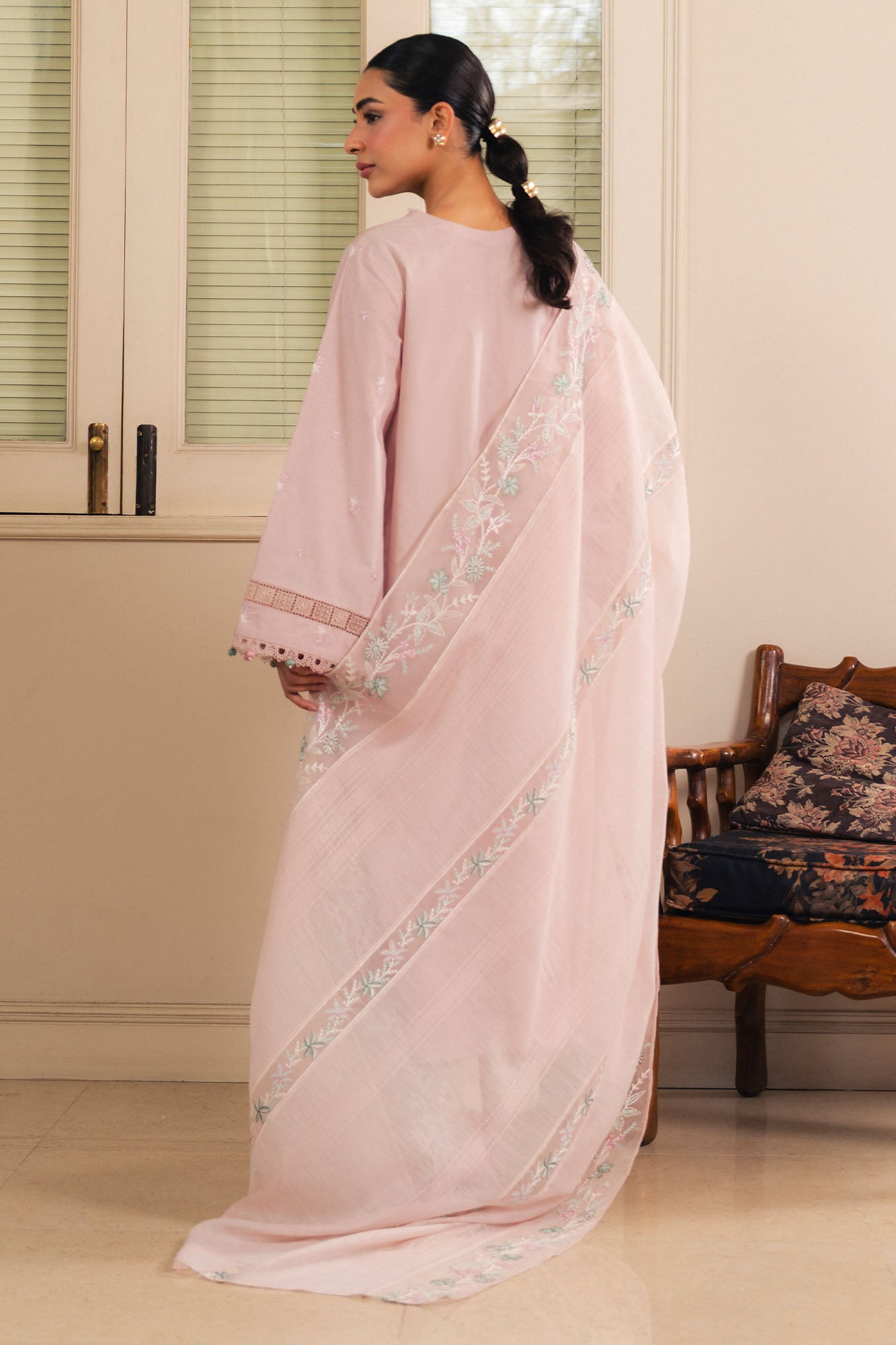PINKY BREEZE-2PC (SHIRT & DUPATTA)