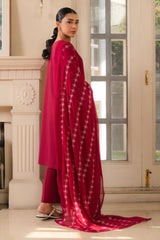 CRIMSON BOUDOIR-2PC (SHIRT & DUPATTA)