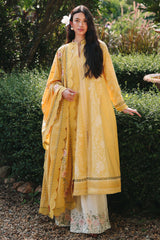 PETAL DRAPES-3PC EMBROIDERED LAWN SUIT