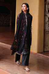 SHADOW GRACE-3PC EMBROIDERED LAWN SUIT