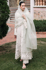 PEARL SAGE-3PC EMBROIDERED LAWN SUIT
