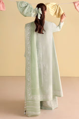 LIGHT JADE-3PC PRINTED LAWN SUIT