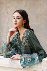 FOREST MUSE-3PC EMBROIDERED LAWN SUIT