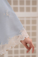 BLUE MIST-2PC (SHIRT & DUPATTA)