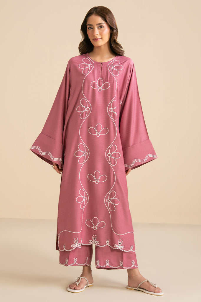 PASTEL ROSE-2PC (SHIRT & TROUSER)