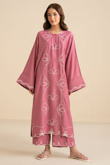 PASTEL ROSE-2PC (SHIRT & TROUSER)