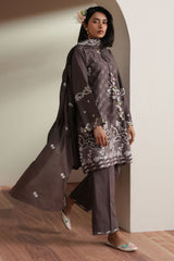 COCOA WHISPER-3PC EMBROIDERED LAWN SUIT