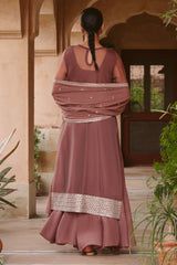 EARTHY ELEGANCE-2PC (SHIRT & DUPATTA)