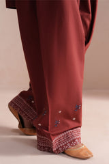 BURNT CLAY-2PC (SHIRT & TROUSER)