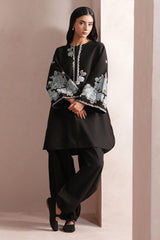 VELOUR NOIR-2PC (SHIRT & TROUSER)