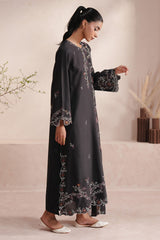 DARK FLORAL-3PC (SHIRT, TROUSER & DUPATTA)