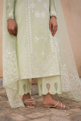 LUMIERE MEADOW-3PC EMBROIDERED LAWN SUIT