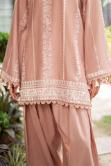 ROSETTE HAZE-3PC EMBROIDERED SUIT