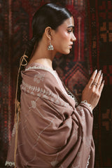 COCOA MUSK-3PC LINEN EMBROIDERED SUIT