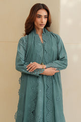 FLEUR WHISPER-3PC CHIKANKARI SUIT