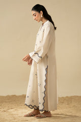 IVORY ESSENCE-2PC (SHIRT & TROUSER)