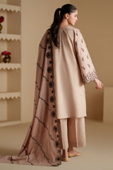 ORNATE DUSK-3PC CHIKANKARI SUIT