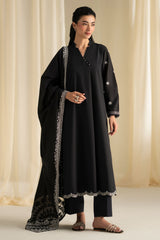 BLACK AMBER-2PC (SHIRT & DUPATTA)