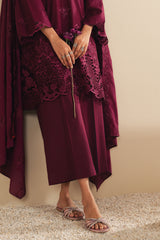 ORCHID DREAM-3PC (SHIRT,TROUSER & DUPATTA)