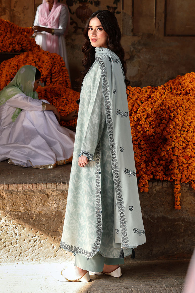 AZURE DREAM-3PC EMBROIDERED LAWN SUIT