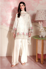 PETAL FORM-3PC PRINTED LAWN SUIT