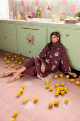 SHADOW PERSE-3PC EMBROIDERED LAWN SUIT