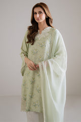 PALE DEW-2PC (SHIRT & DUPATTA)