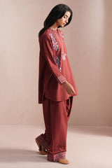 BURNT CLAY-2PC (SHIRT & TROUSER)