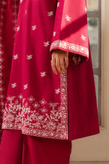 CRIMSON BOUDOIR-2PC (SHIRT & DUPATTA)