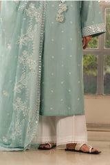NILE BLUE-2PC (SHIRT & DUPATTA)