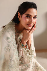 PEARL SAGE-3PC EMBROIDERED LAWN SUIT