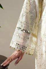 PEARL GLOW -4PC SILK EMBROIDERED SUIT