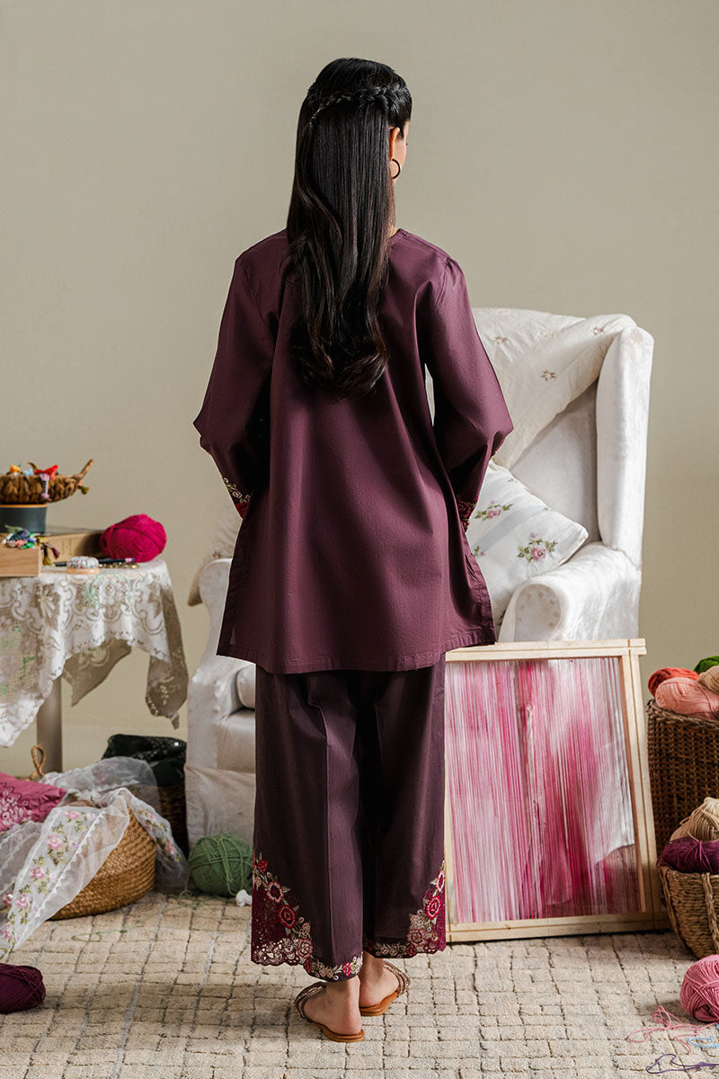 ORCHID SMOKE-2PC (SHIRT & TROUSER)