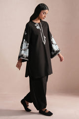 VELOUR NOIR-2PC (SHIRT & TROUSER)