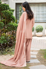 ROSETTE HAZE-3PC EMBROIDERED SUIT