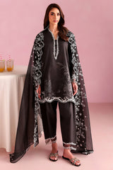 DEEP FOREST-3PC PRINTED LAWN SUIT