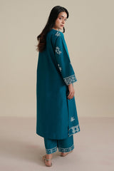 DEEP TEAL-2PC (SHIRT & TROUSER)
