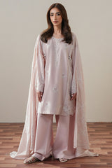 PETAL DUSK-3PC EMBROIDERED SUIT