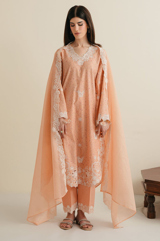 MEADOW BLOOM-3PC (SHIRT, TROUSER & DUPATTA)