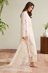 SOFT APPRICOT-2PC (SHIRT & DUPATTA)