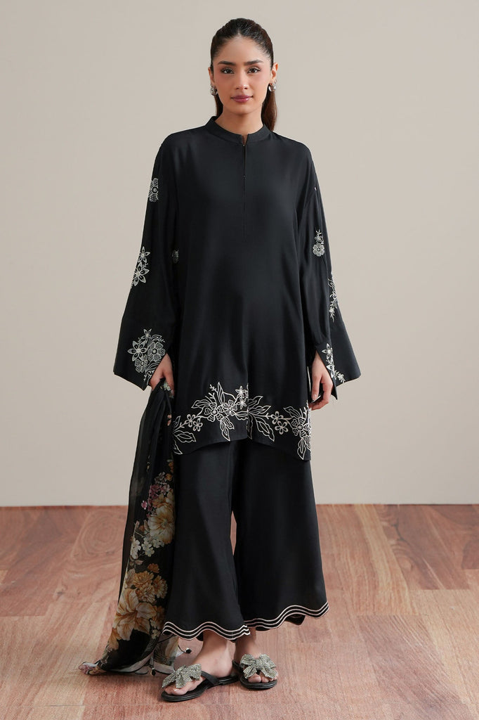 BLACK PULSE-2PC (SHIRT & TROUSER)