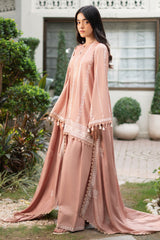 ROSETTE HAZE-3PC EMBROIDERED SUIT